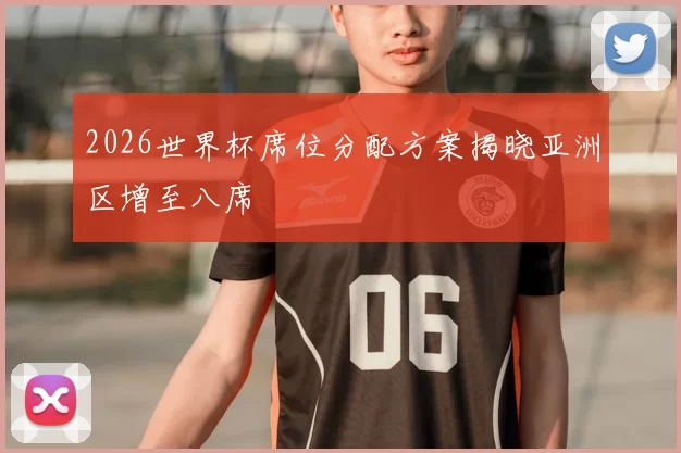 2026世界杯席位分配方案揭晓亚洲区增至八席