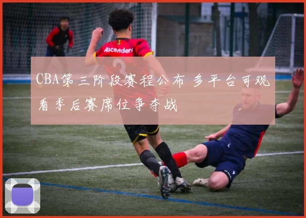 CBA第三阶段赛程公布 多平台可观看季后赛席位争夺战